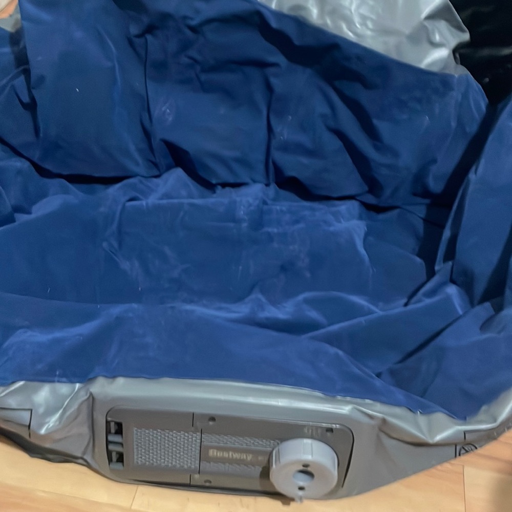 Blue Air Mattress